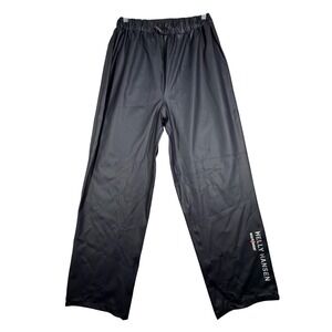 Helly Hansen Workwear‎ Voss Waterproof Rain Pants Mens Medium Black Work Outdoor